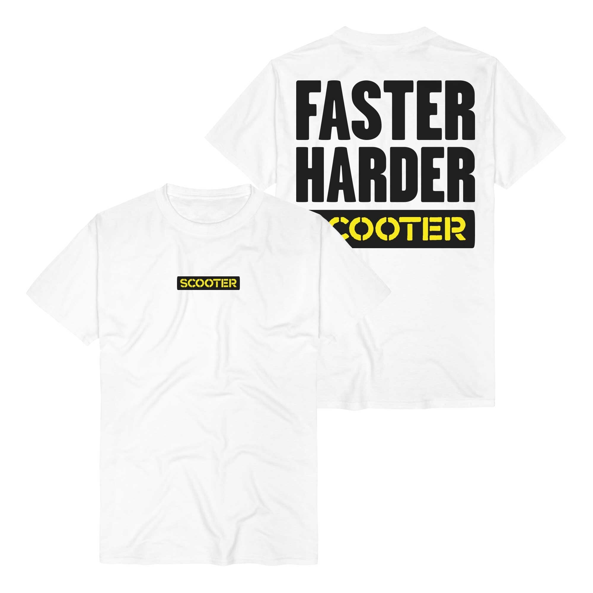 Scooter Faster Harder Scooter T-Shirt 12581