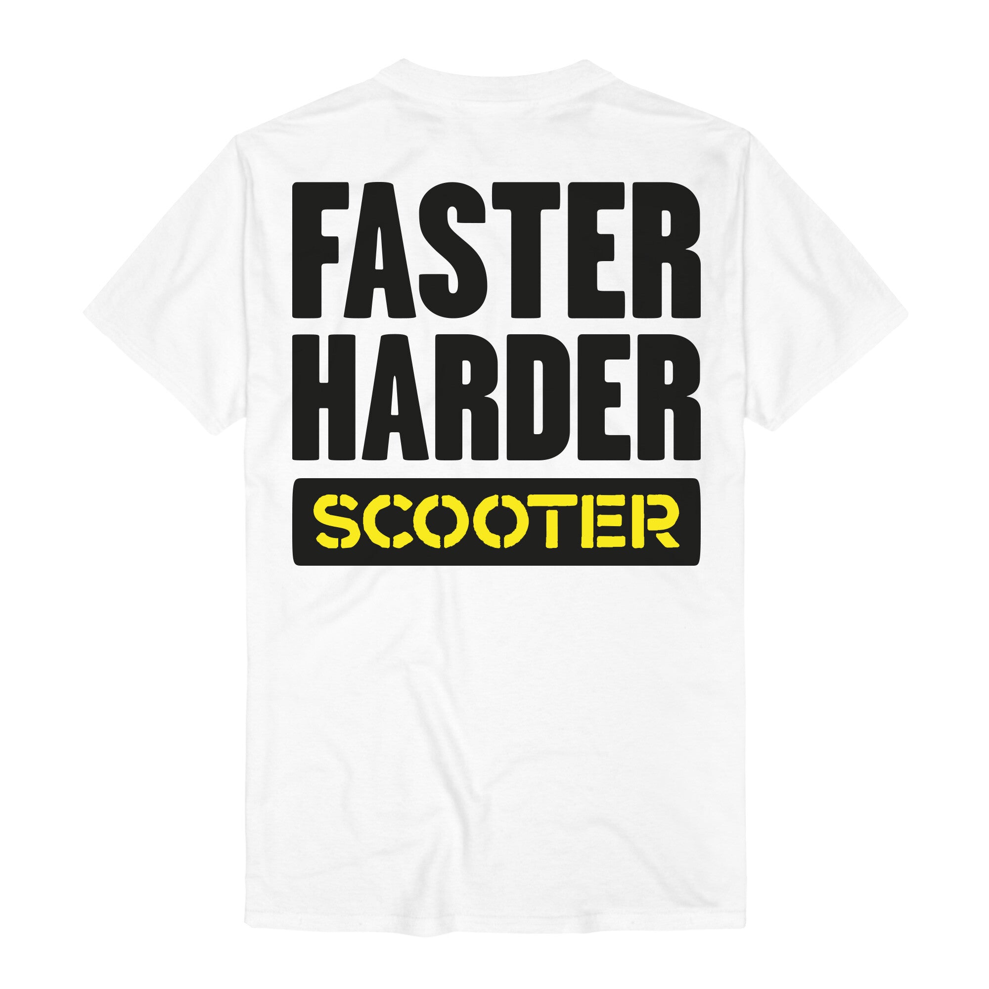 Scooter Faster Harder Scooter T-Shirt 12588