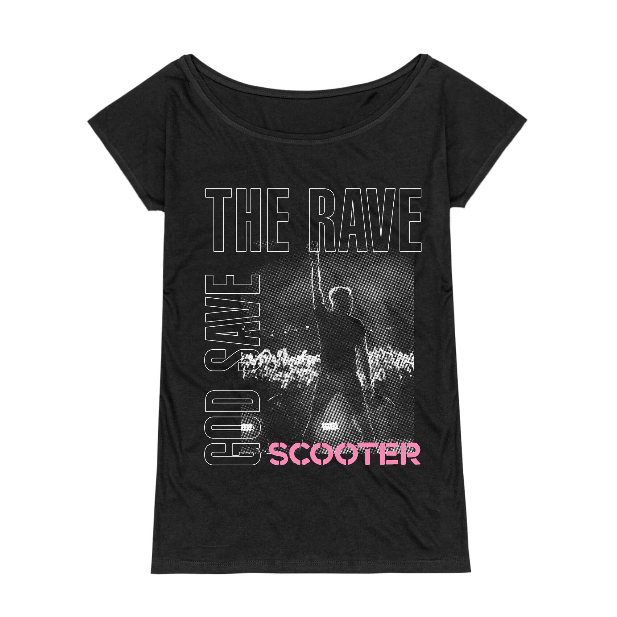 Scooter God Save The Rave Raver Girlie Shirt 61042