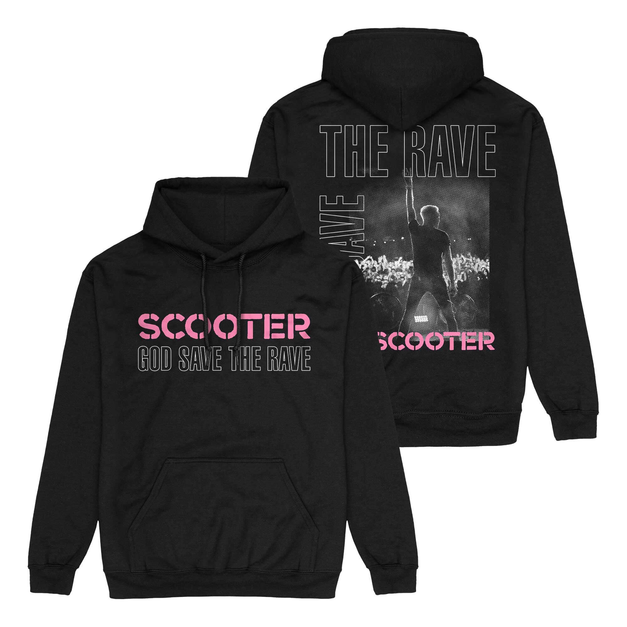 Scooter God Save The Rave Raver Kapuzenpullover 61049