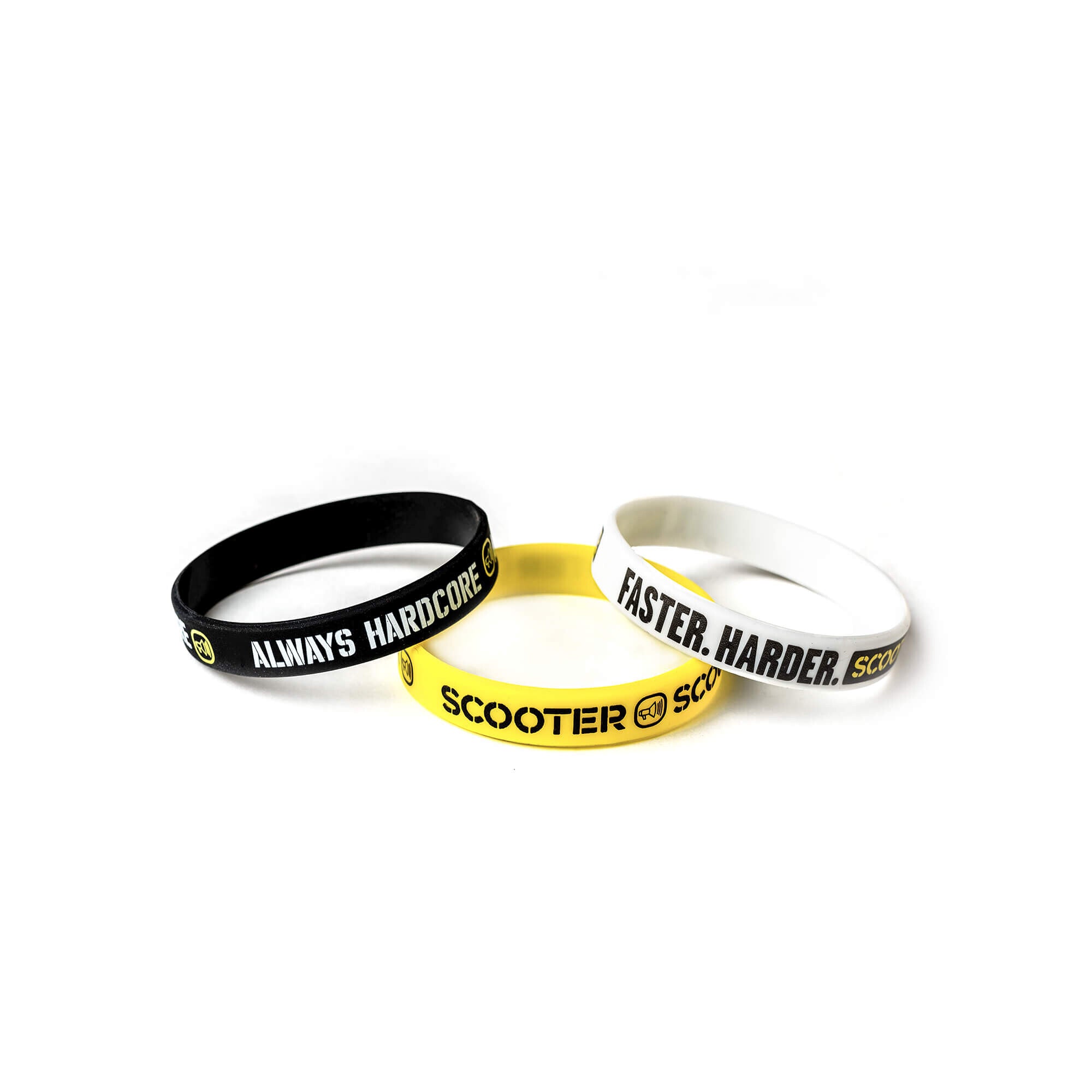 Scooter Scooter Bracelets 3er Set Silikonarmbänder 168191